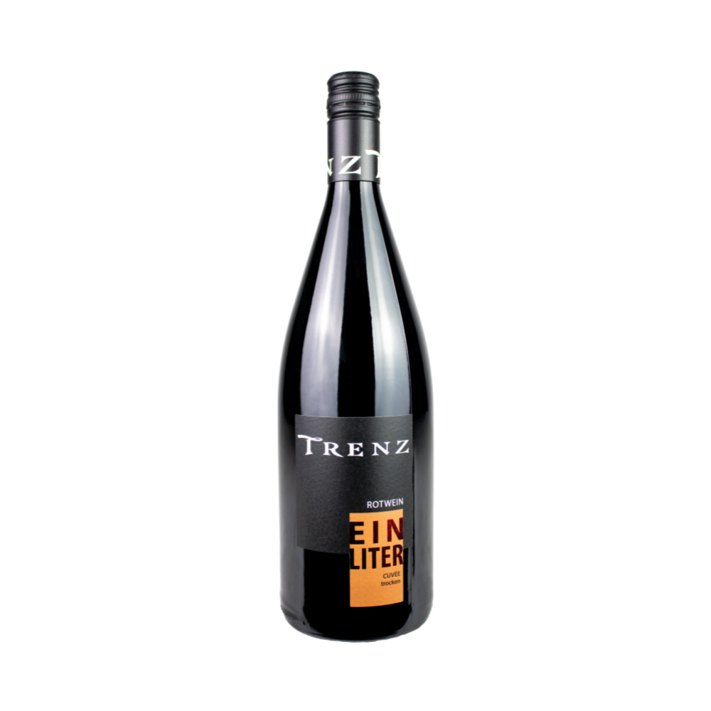 Liter dry red wine